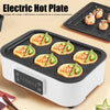 Compact Hot Plate with Pot Grilling Tray Food Processing Heating Supplies
