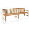 Garden 228 Solid Teak Wood F9U8