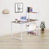 Computer Desk w/ 3 Storage Shelves Office Workstation Study Writing Laptop Table