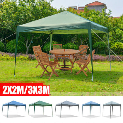 2x2M/3x3M Pop Up Outdoor Garden Waterproof Heavy Duty Gazebo Marquee Party Tent