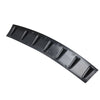 85cm Universal Shark Fin 7 Wing Lip Rear Bumper Diffuser Spoiler Gloss Black