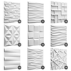 12pcs 50cmx50cm 3D Wall Panels Decorative Wall Ceiling Tiles Cladding Wallpaper