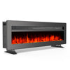 40inch Electric Fireplace LED 9 Colors Flame Recessed Wall Mounted Free Standing