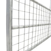 3-8FT 4 Bar & Half Mesh Galvanised Gate Braced Farm Field Entrance Pathway Gate