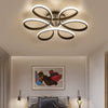LED Ceiling Light Modern Chandelier Lamp Black Frame Living Room Bedroom Pendant