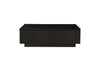 Essentials Gloss Coffee Table 4 Drawer - Black