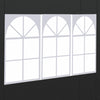3m Gazebo Replacement Exchangeable Side Panel Wall Panels Panel Walls W/ Window
