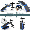 Adjustable Sit Up Bench Foldable Abdominal Training Workout Machine LCD Monitor