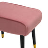 Vintage Velvet Pouffe Stool Footstool Living Room Foot Rest Stool Vanity Chair
