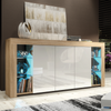 Sideboard TV Unit Display Cabinet Cupboard TV Stand Living Room High Gloss Doors