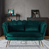 Velvet Upholstered Armchair 2 Seater Couch Sofa Chair Living Room Furniture