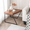 Set of 2 Modern Coffee Table Nesting Table Set Modern Stacking Side End Table