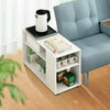 Modern Bedside Table Cabinet Storage Side Bedroom Furniture White Night Stand