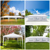 3x6M 3x9M Garden Gazebo Marquee Party Tent 4-8Sides Outdoor Patio Wedding Canopy