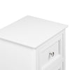 Bedside Table with 2 Drawers Nightstand Cabinet Storage Table Bedroom Furniture