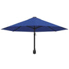 Wall-Mounted Parasol & Metal Pole Umbrella Patio Parasol Garden Umbrella