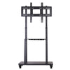 Portable Mobile Floor TV Stand Mount Bracket Thick 2 Tier Shelf UP To 100" TV