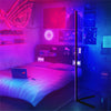 USB Powered LED Corner Floor Lamp RGB Blacklight Corner Ambiance Mood Light Glow