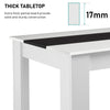 Wood Dining Table and Chairs 4 / 6 Set Pu Leather Seat Kitchen Room Furniture
