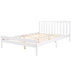 Wooden Bed frame Single Double Bed with Storage Drawers Kids Adults White Grey