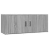 8 Piece TV Cabinet Set Grey Sonoma Engineered Wood C6N8