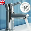 Kitchen Sink Mixer Single Lever Taps faucet Waterfall Chrome Brass Mono Modern