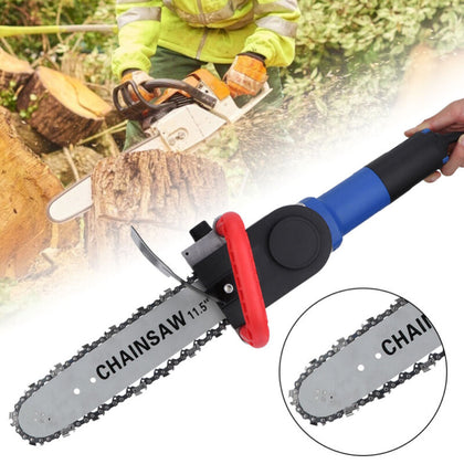 Electric Chainsaw Bracket Grinder Conversion Head Tree Woodworking Kit Tool UK