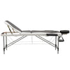 3 Section Folding Massage Table Bed Couch Adjustable Folding Beauty Tattoo Salon