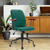 Velvet Leisure Chair Adjustable Swivel Home Office Chair Mid-Back Computer chair