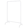 Clothes Coat Rail Heavy Duty Metal Garment Storage Shelf Hanging Display Rack