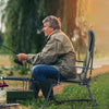 Home Office Folding Armchair Bedchair Recliner Adjustable Fishing Camping Chair