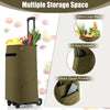 2 IN 1 38L Folding Shopping Trolley Truck Grocery Luggage Carrier Bag 2 Wheels