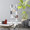 Bookcase 6 Storage Cubes Unit Tall Freestanding Bookshelf for Living Room