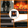 64cm Electric Fireplace Stove Freestanding Electric Stove Heater 1800-2000W