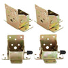 4X Iron Locking Folding Table Chair Leg Brackets Hinges 75mm x60mm x55mm Tools