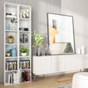 Hoffree Cube 6 Tier Tall Wood Bookcase Shelf Shelving Display Storage Unit 180cm