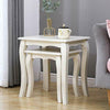 Nesting Table Set of 2 Sofa Table Side End Table Coffee Table Set Accent