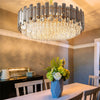 Deluxe K9 Crystal Chandelier Pendant Ceiling Light Banquet Hall Bar Stairwells