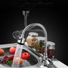 Pull Out Kitchen Mixer Sink Taps Spray Head Single Lever Chrome Mono Mixer Tap