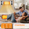 1500W Electric Infrared Heater Wall Mounted Garden Patio Heater Remote Control