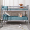 Double Bunk Bed 3FT Single Bed For Kids Children Solid Wooden Frame With Stairs