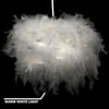 Modern Fluffy Feather Ceiling Pendant Light Lamp Shade Lightshade