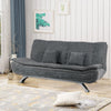 Large Padded Sofa Bed Multifunctional Fabric Sofa Sleeper Living Room Relax Sofa