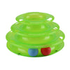 Pet Cat Kitten Toy Track Ball Tower Board Interactive Training Catch Toys uk