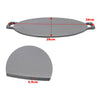 Non Stick Reversible Cast Iron Griddle Plate Grill Fry Pan BBQ Hob 5mm Thickness