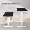 Electric Standing Desk Height Adjustable Desk Ergonomic Sit Stand Office Desk