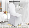 10-100X Soft Wedding Chair Cover Slipcover Seat Protector Plain Home Dining Room