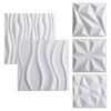 Set of 12/24x 3D Wall Panels PVC Wall Or Ceiling Decor Wallpapers Tiles Cladding