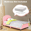150CM Kids Bed Frame Children Slatted Platform Bed with Headboard and Footboard