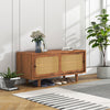 Rattan Shoe Storage Cabinet 2 Door Shoe Cabinet Shoe Bench Storage Cabinet NS